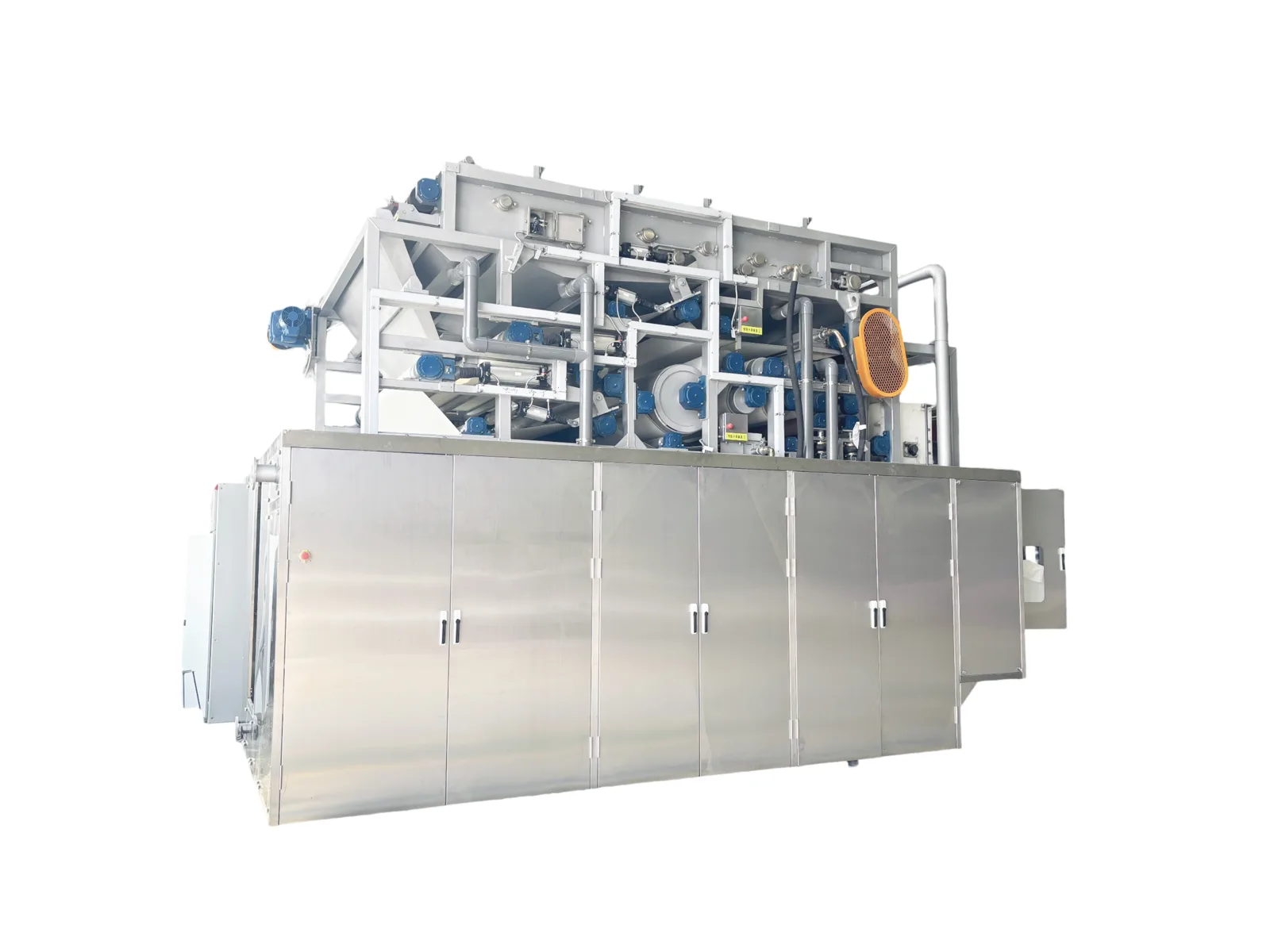 Belt filter press CXSW — konfigurasi unit